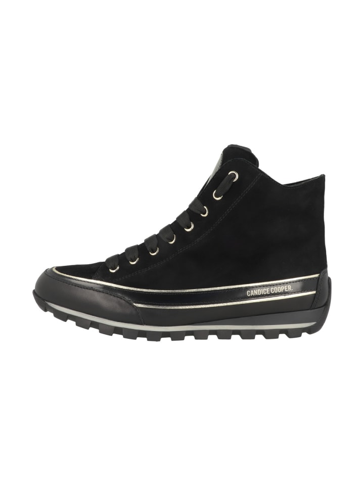 Sneaker high JANIS STRIP PLUS CHIC in schwarz