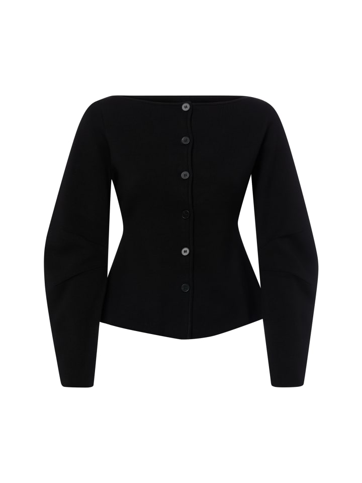 Strickjacke Saally in schwarz - 0001