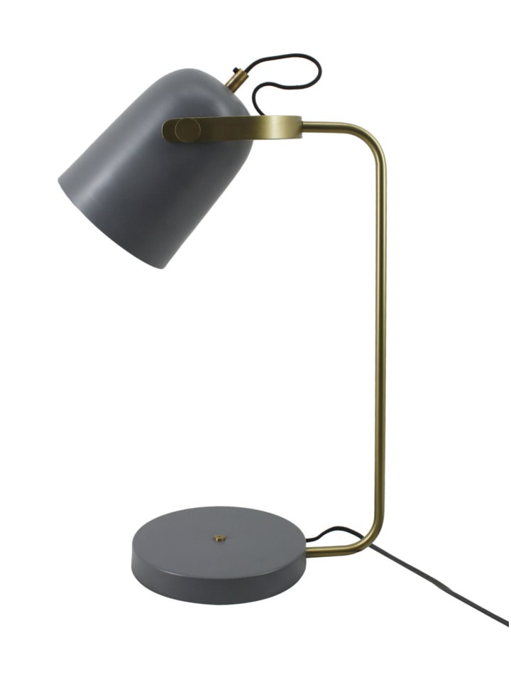Tischlampe Caroline 487 in grau