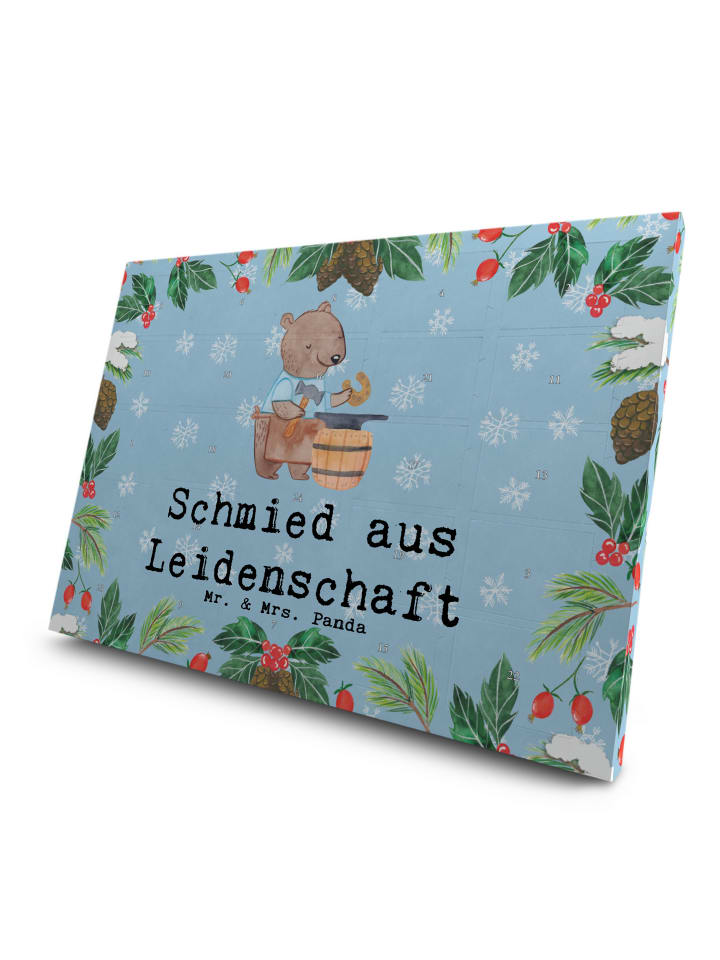 Advents-Teekalender Schmied Leidenschaft mit Sp... in Eisblau