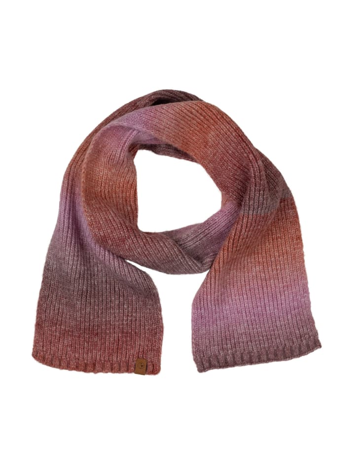Strickschal "Anneke" in pflaume-terra