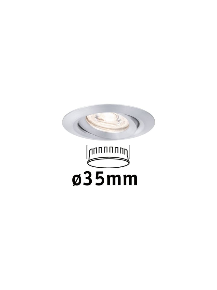 LED Einbauleuchte Nova Mini Einzelleuchte schwenkbar