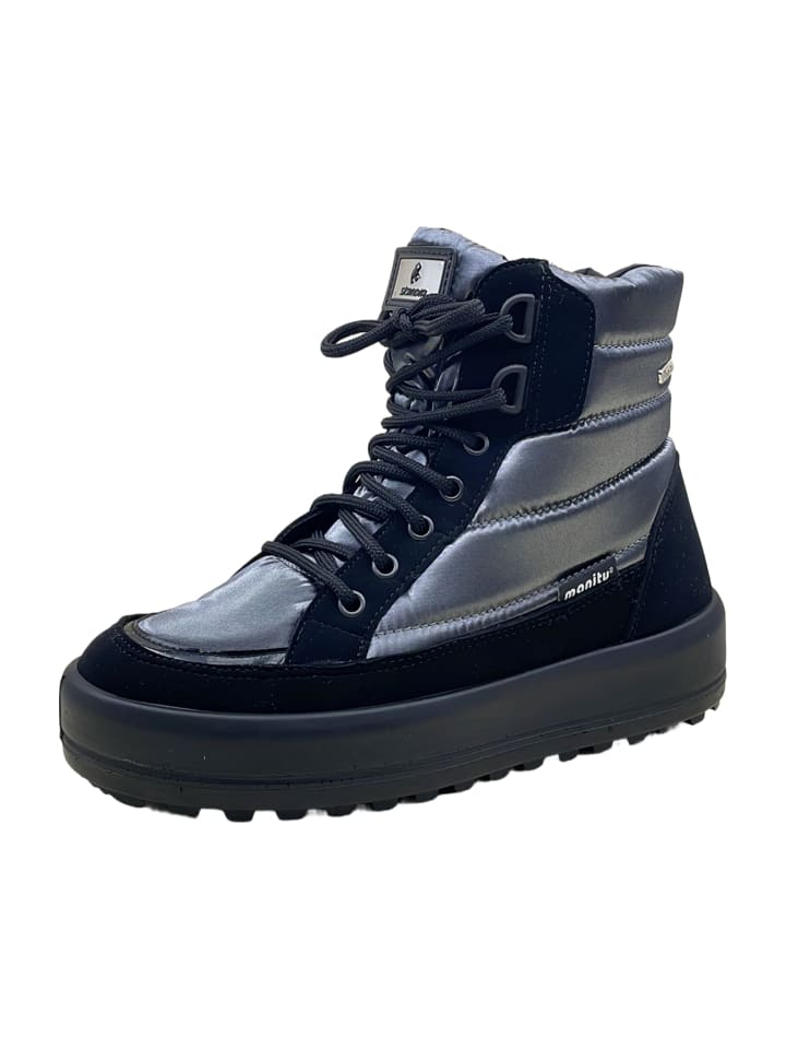 Winterboots in Grau