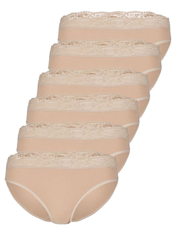 6er Pack Jazzpant in nude