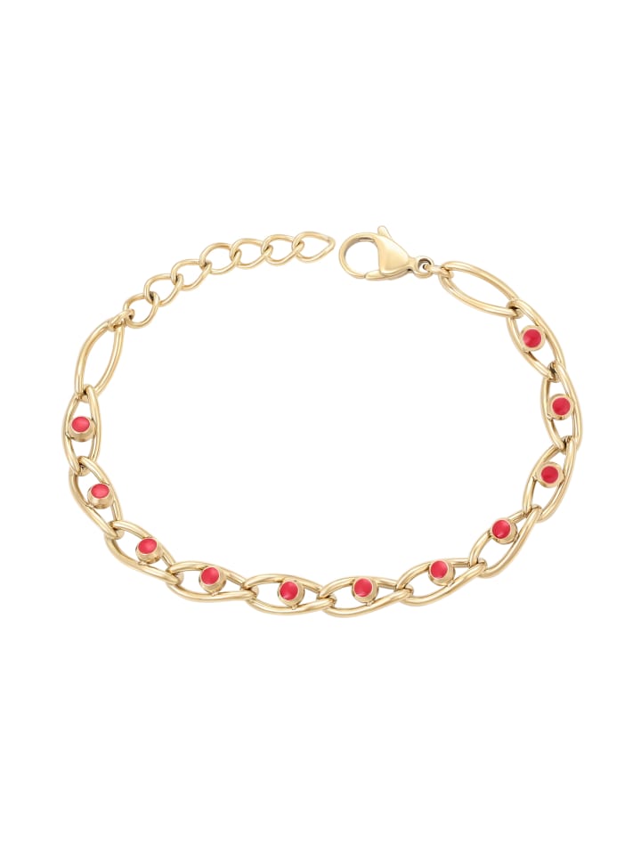 Women Bracelet in Gold Rose Pink