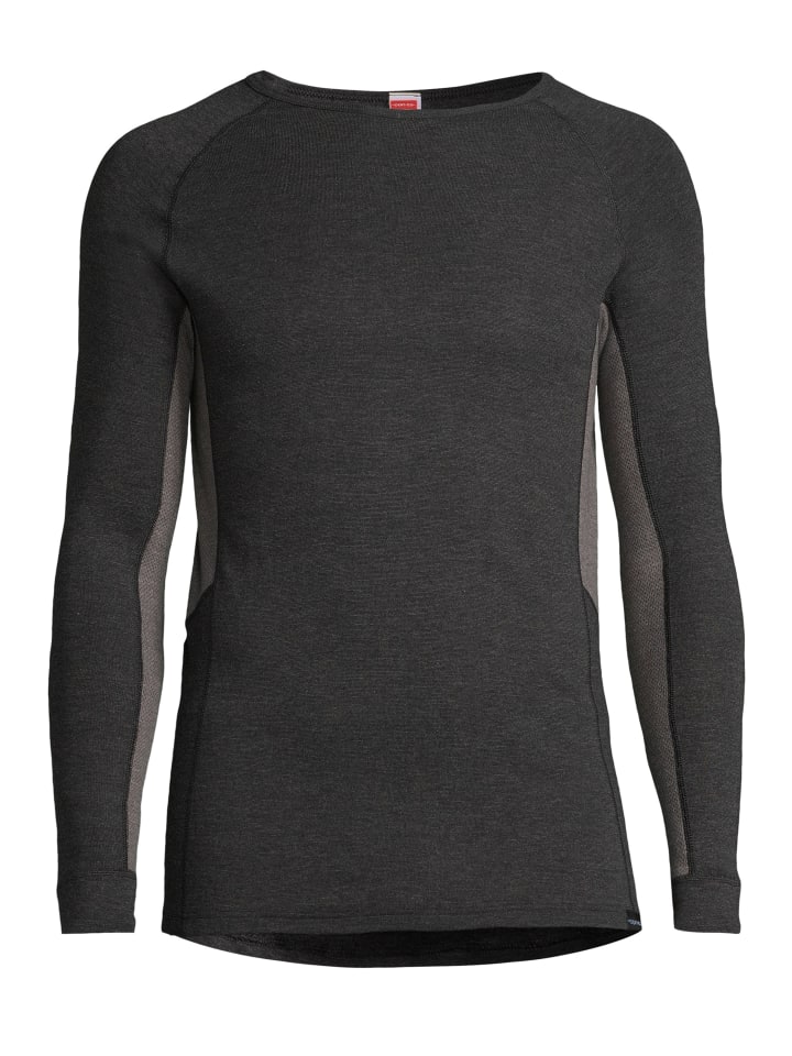 Thermo-Unterhemd / Shirt Sportiv in Schwarz