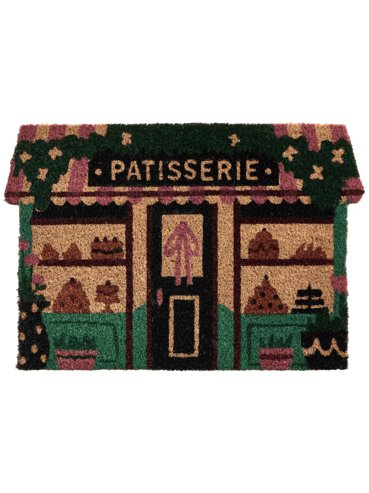 Fußmatte TERNATE in Bunt - (W) 40 x (L) 60 cm