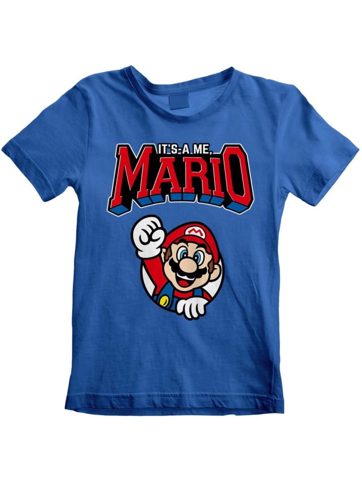 T-Shirt in Blau