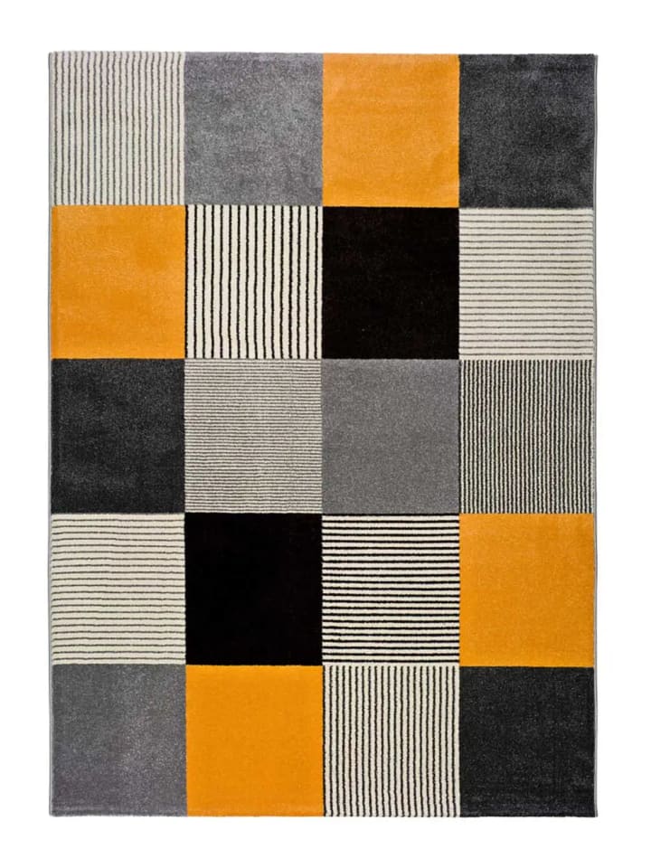 Kurzflor-Teppich GLADYS in grau