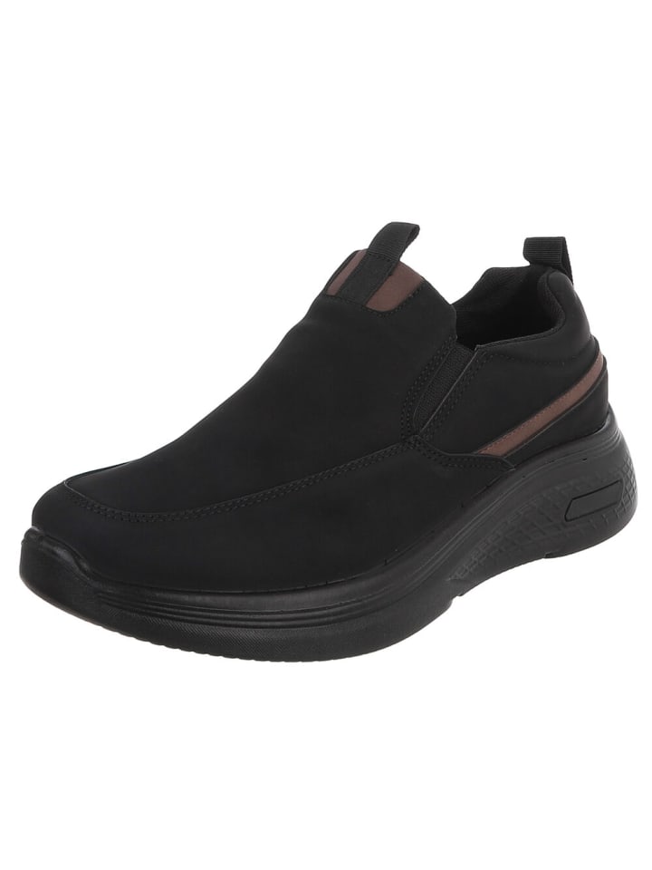 Halbschuh in Schwarz