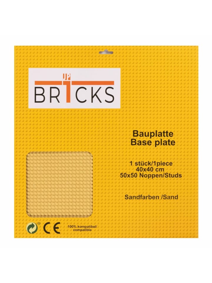 BR1CKS Baseplate Sand 50x50