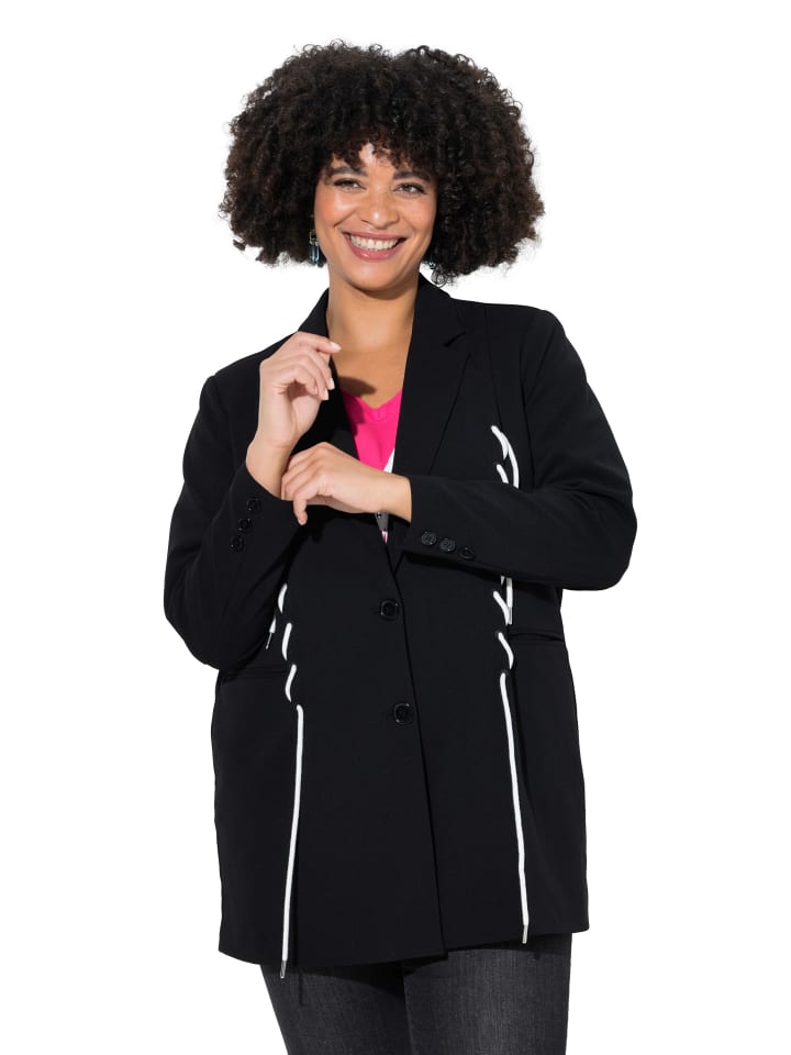 Blazer in schwarz