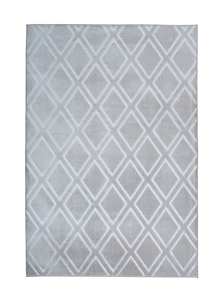 Kurzflor Teppich Manuel 325 in Graublau