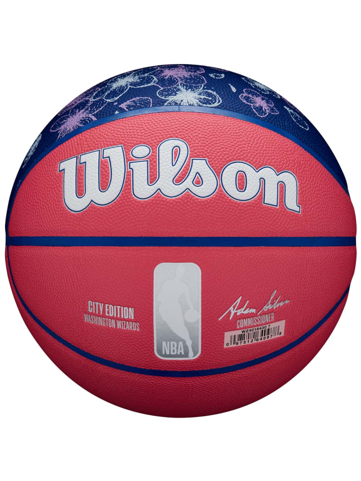 Wilson NBA Team City Collector Washington Wizards Ball in Rosa