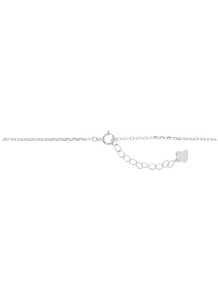 Damen Halskette mit Anhänger – Unendlichkeitszeichen aus 925 Silber in silber
