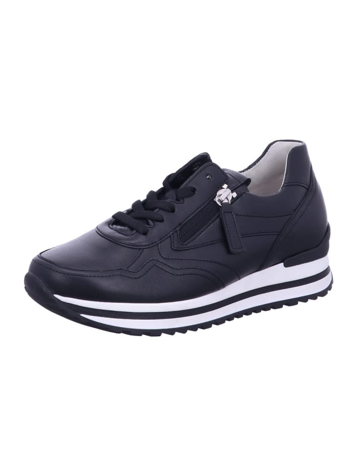 Damen- Schnürschuhe in Schwarz