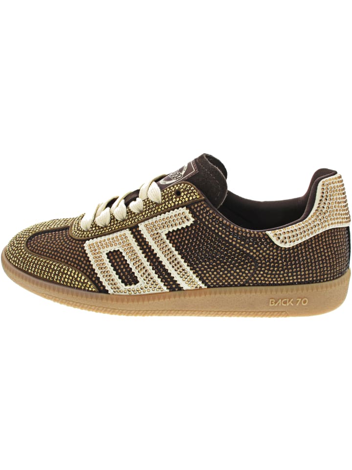 Sneaker low Braun