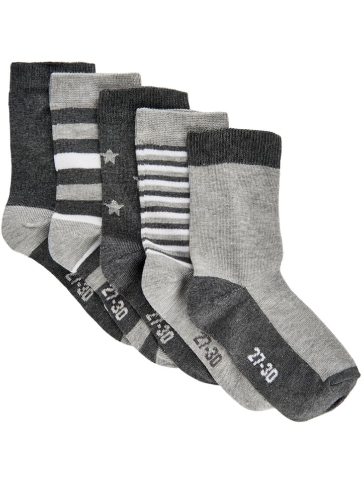 Kinder Socken in Grau