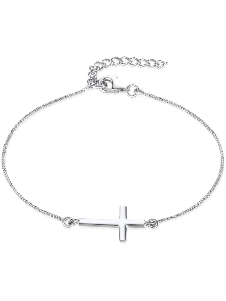 Armband Kreuz aus Sterling Silber in silber