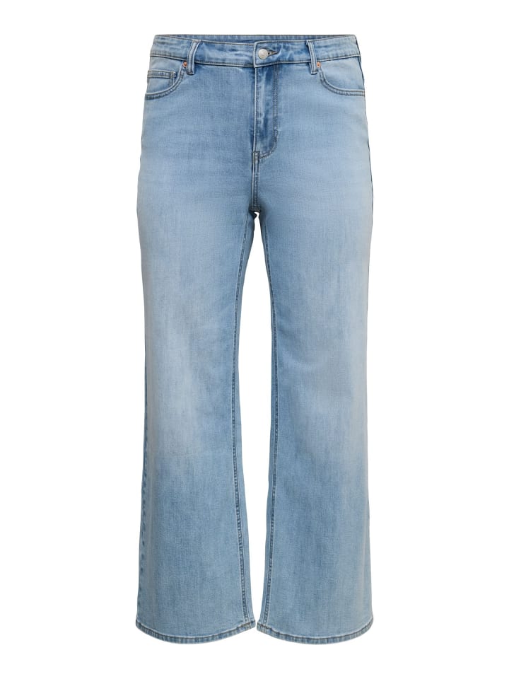 Weit geschnitten in Light Blue Denim