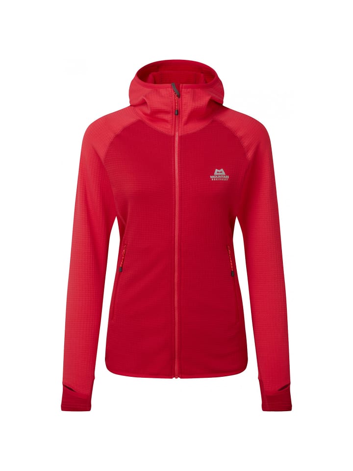 Skijacke W ECLIPSE HOODED JACKET in Rot