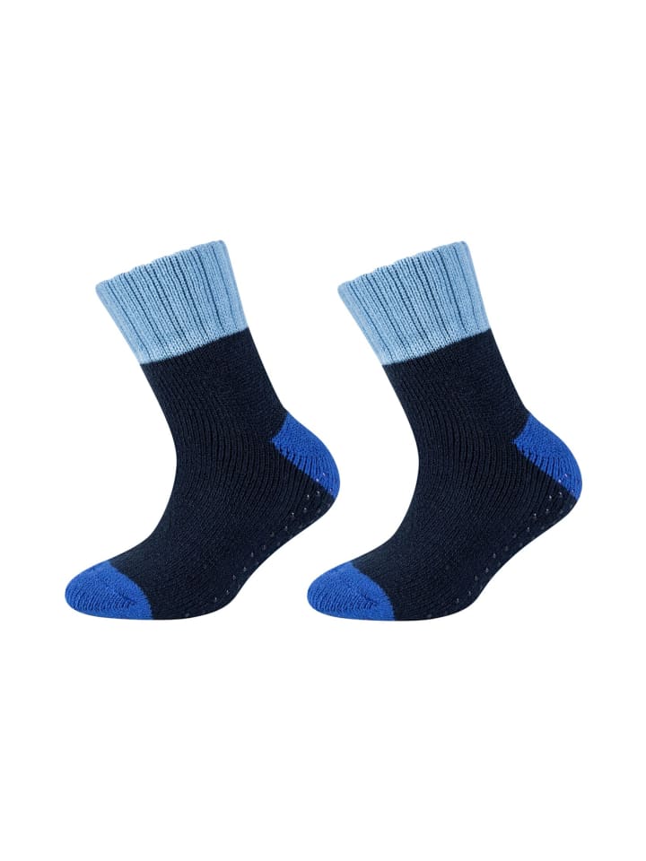 Socken 2er Pack blue
