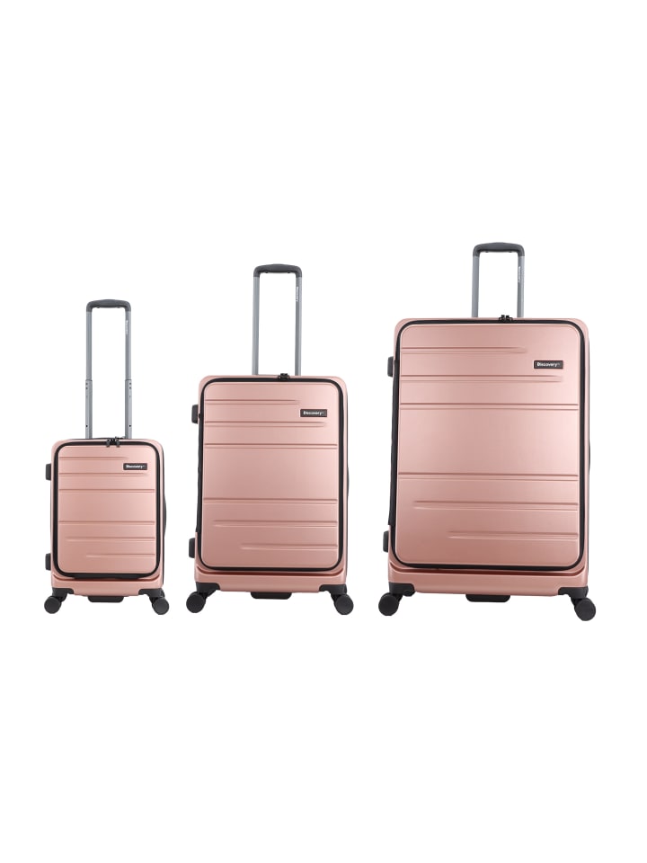 Koffer (Set, 3-tlg.) Patrol in pink