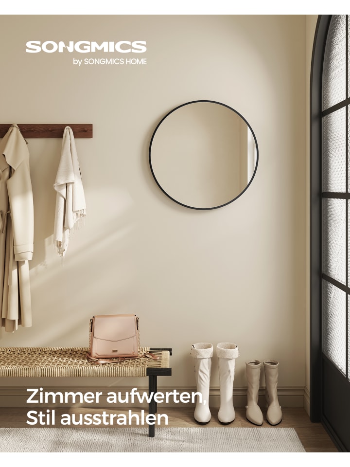 Spiegel Berit in Gold - Ø50 x (T)1.8