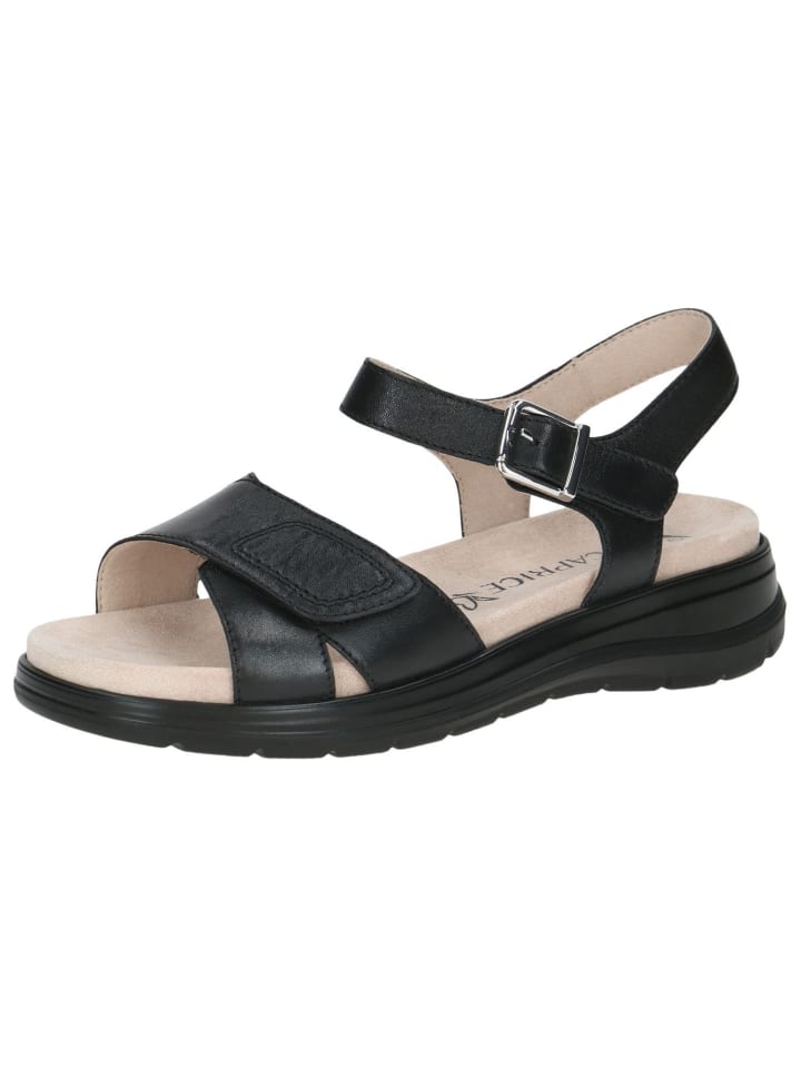 Sandale in BLACK NAPPA