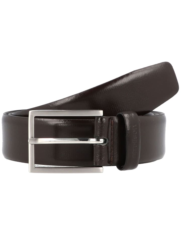 Gürtel Leder dark brown