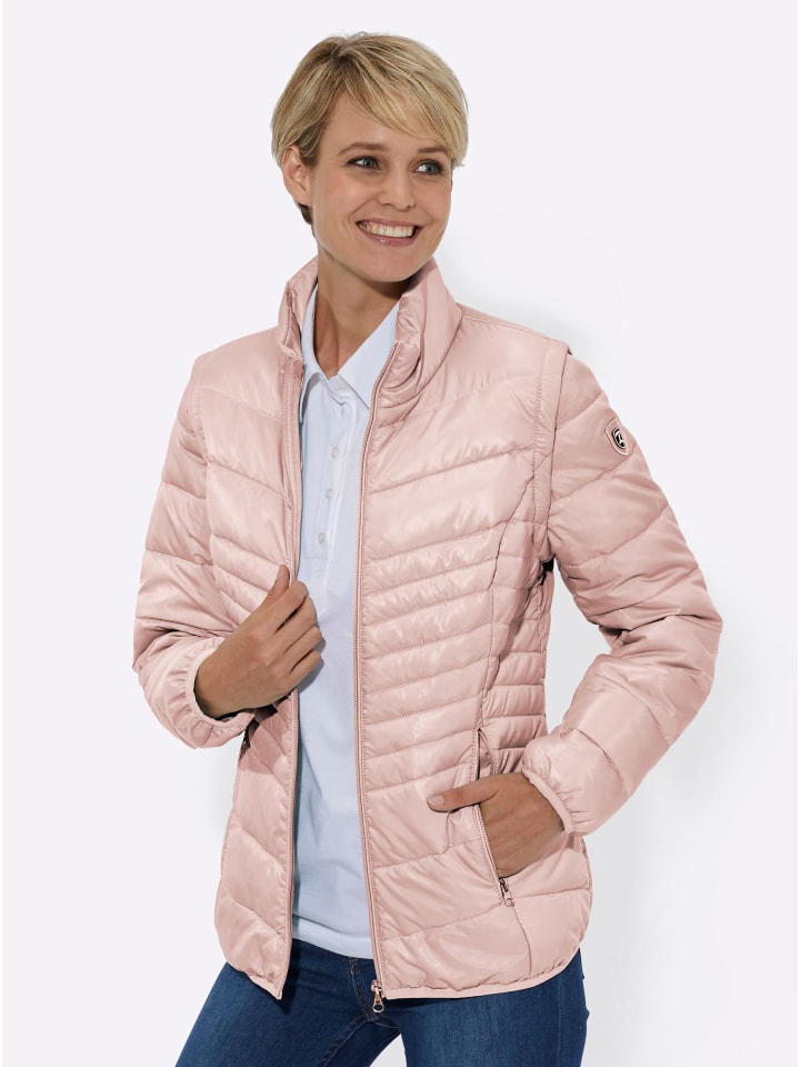 Steppjacke in puder