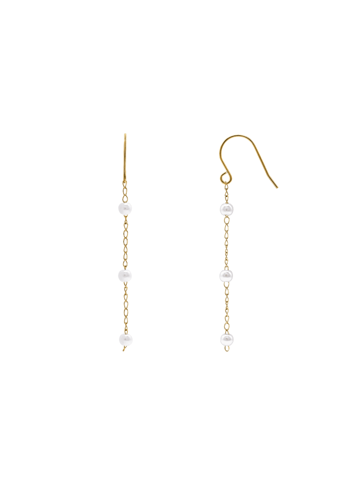 Ohrhänger Damen Velia goldfarben in goldfarben