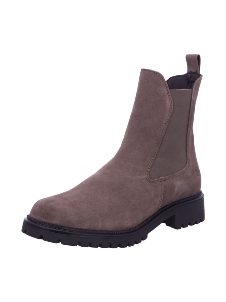 Damen Stiefel/Boots ungefüttert in Beige