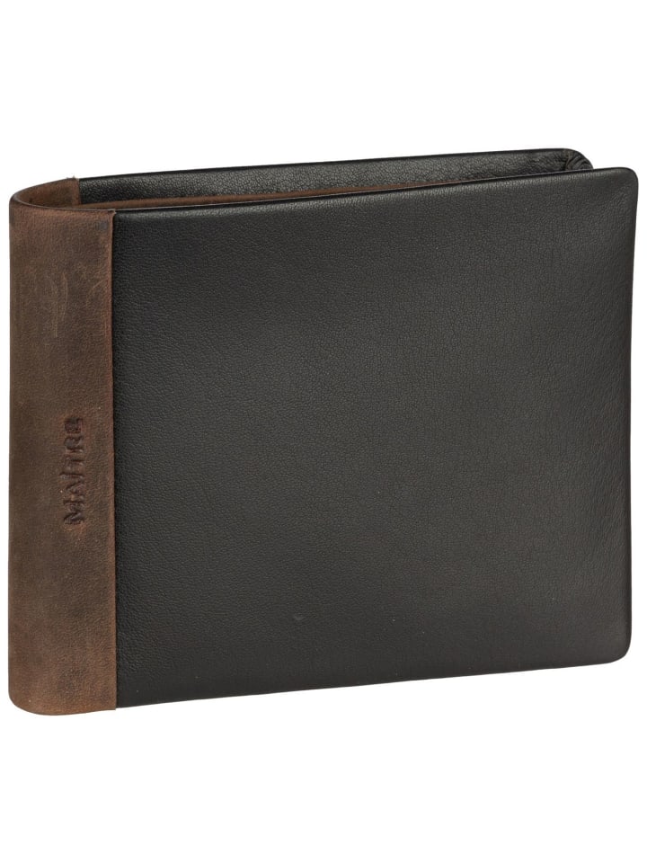 Geldbörse Bundenbach Gandolf Billfold H4 in Dark Brown