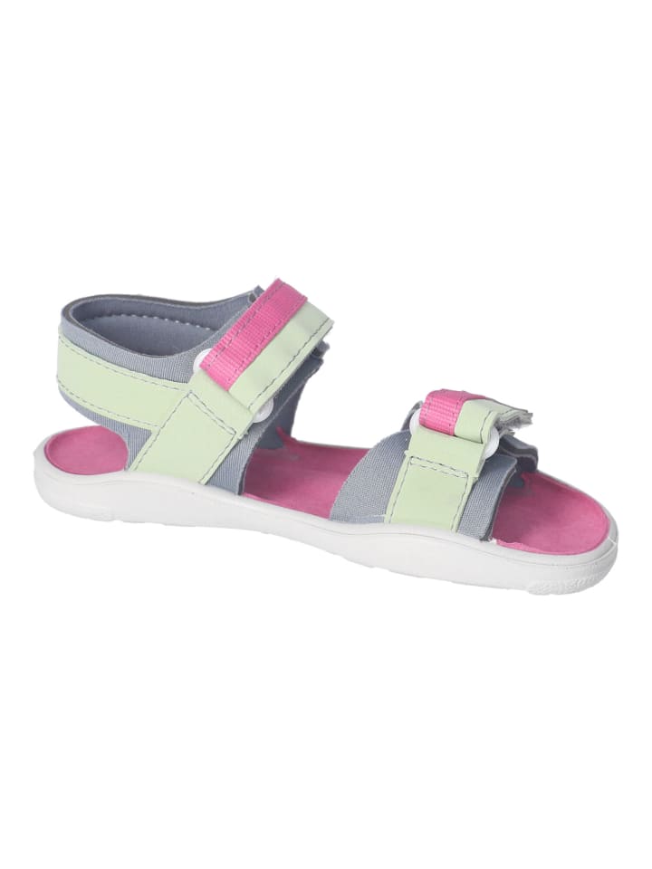 Sandalen SYDNEY in avocado/grau/pink