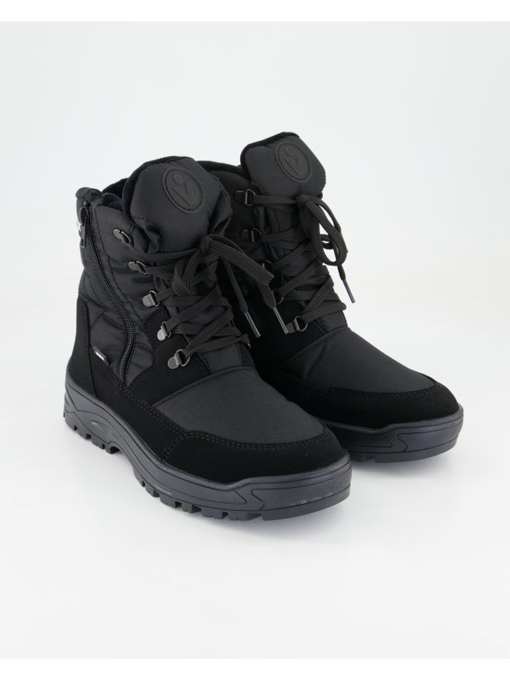 Winterstiefel in Schwarz