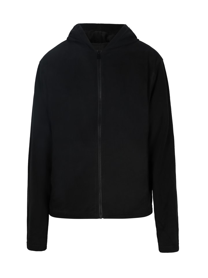 Herren Fleecejacke in Schwarz