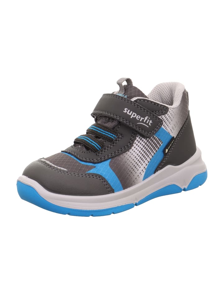 Sneaker High COOPER in Grau/Türkis