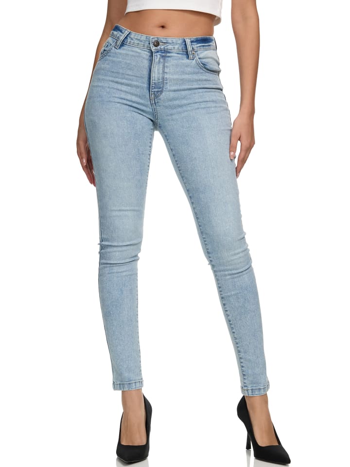 Skinny-Fit Jeans GEENA in Bleached Blue