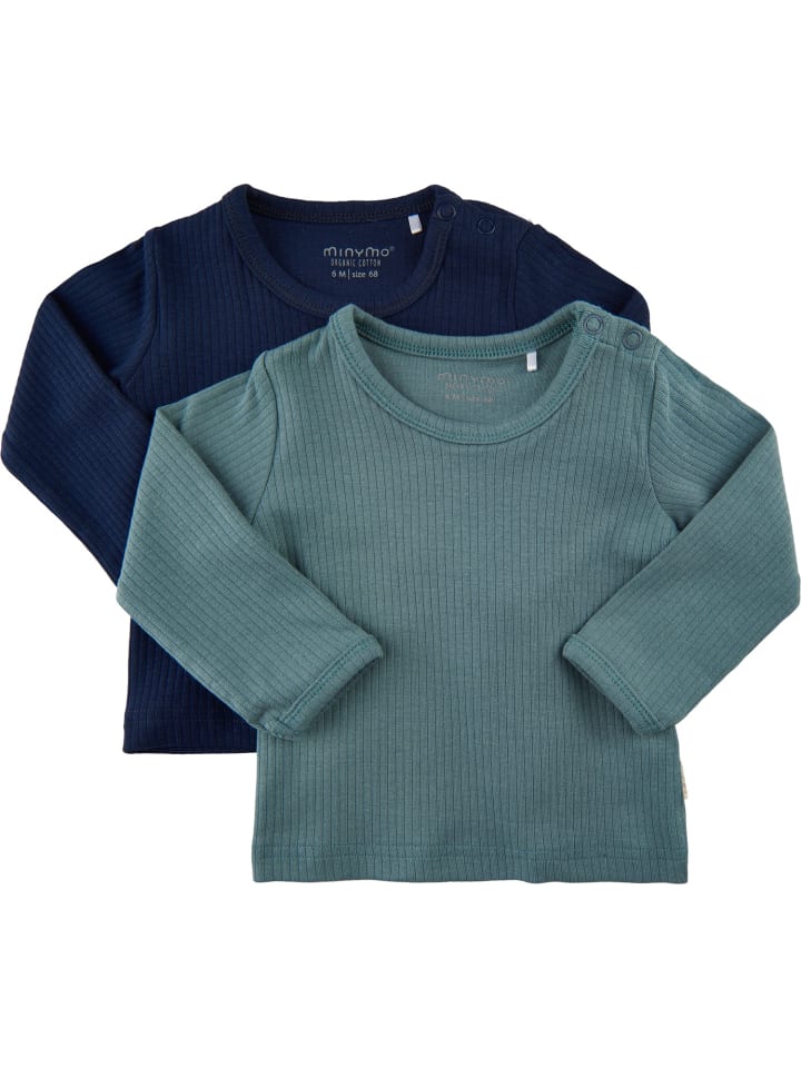 Kinder Longsleeve in Blau