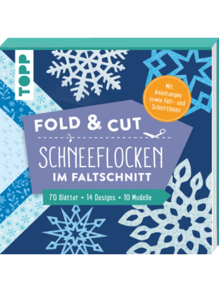 Buch - Fold & cut: Schneeflocken im Faltschnitt. Mit Anleitungen sowie Falt