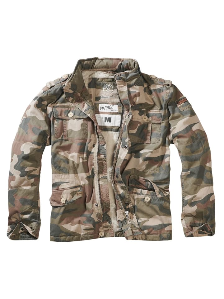 Winterjacke "Britannia Winter Jacket" in Camouflage