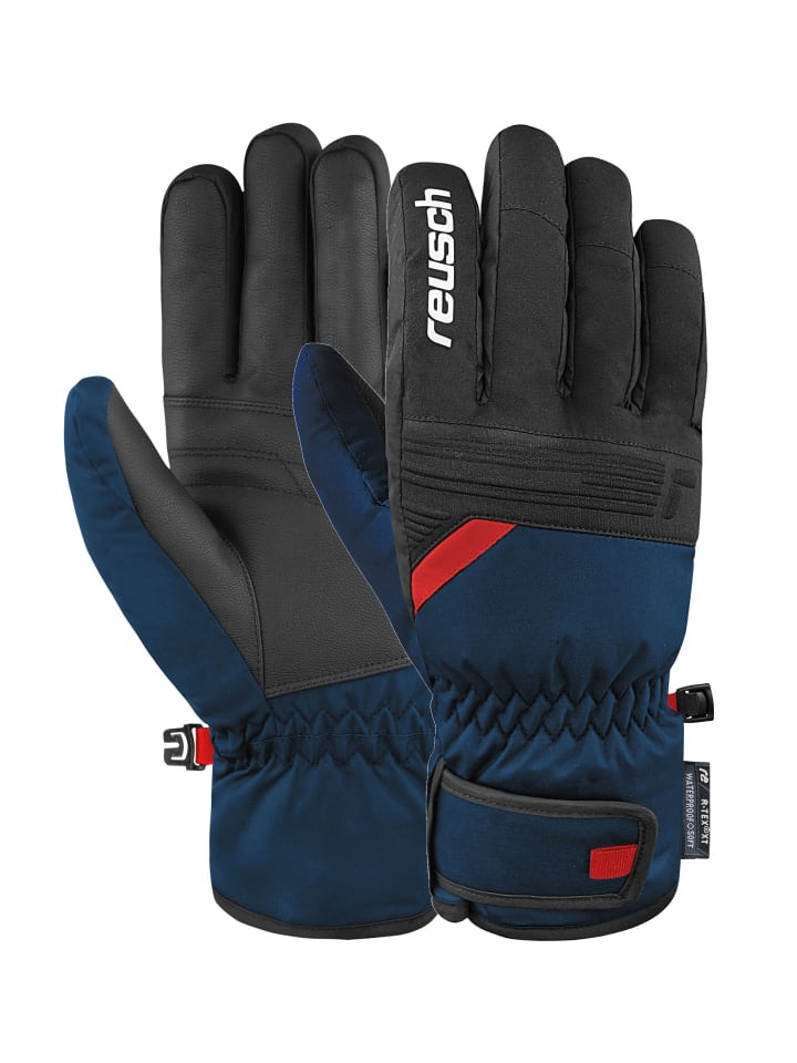 Skihandschuhe Baldo R-TEX XT in 4482 dress blue / fire red