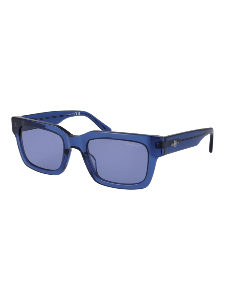 Herren Sonnenbrillen Rechteck Blau