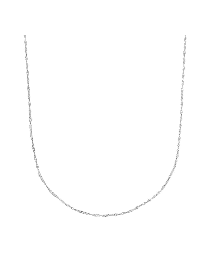 Collier Silber 925, rhodiniert in silber