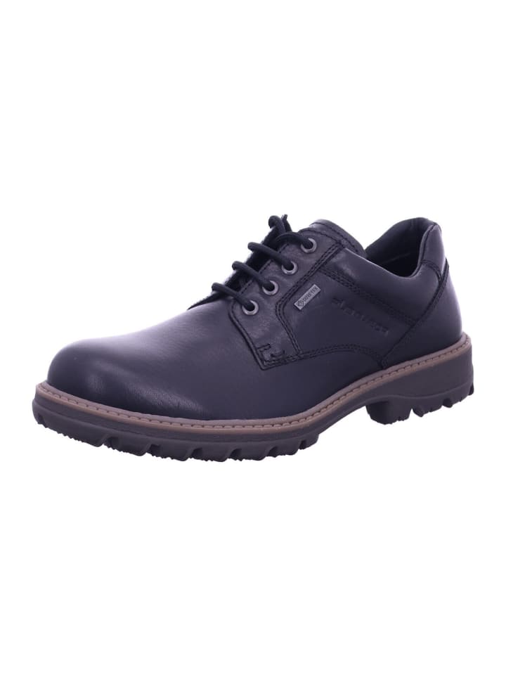 Schnürschuh in Schwarz