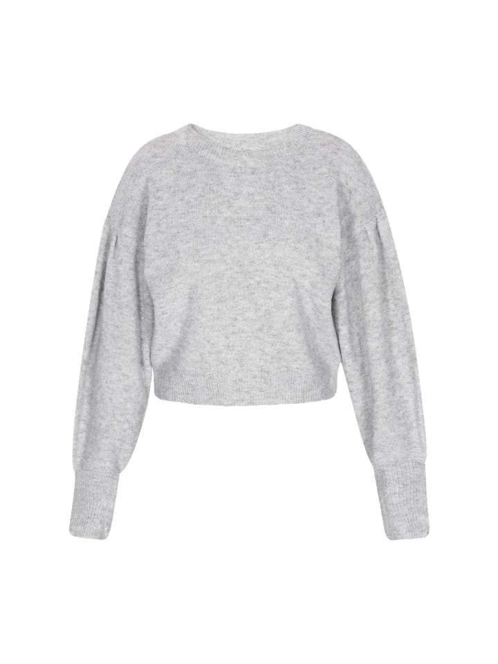 Women Sweater in grey melange