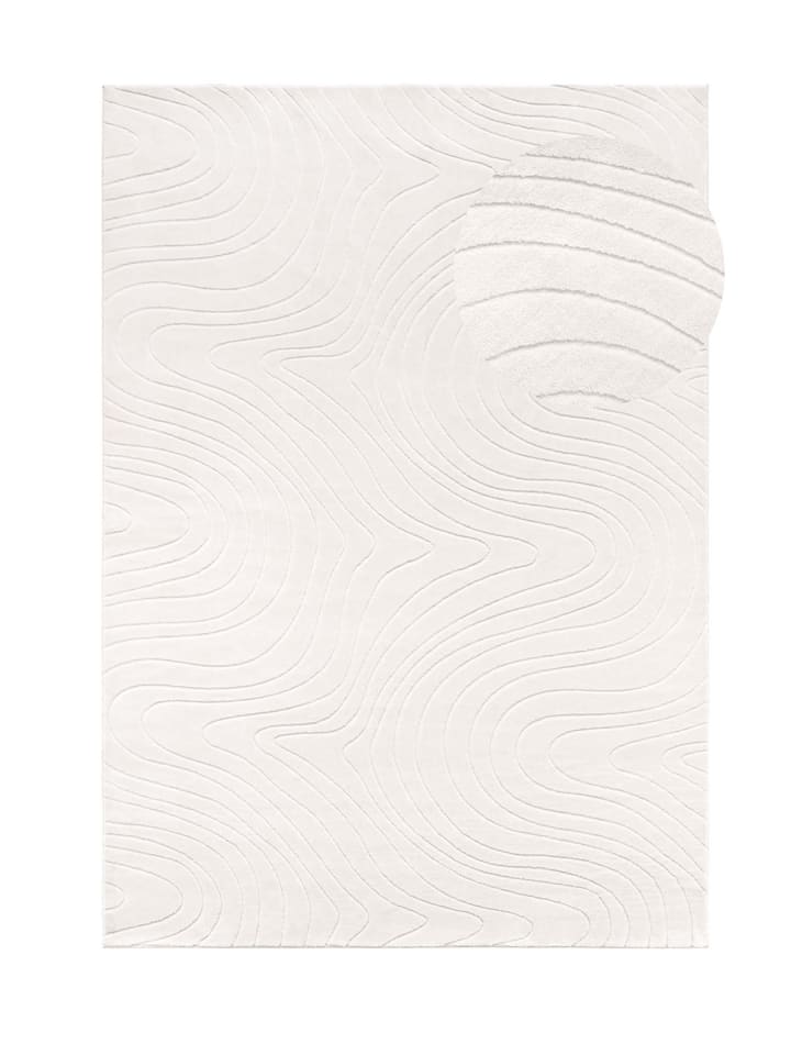 Kurzflorteppich Homestyle Organic in Creme