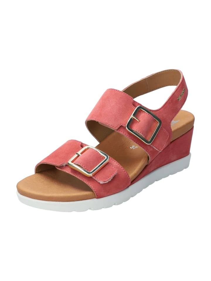 Keilsandaletten in Rosa