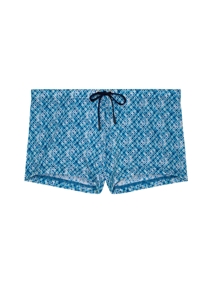 Badeshorts Swim Shorts Camaiore in blue print